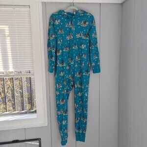 2023 Disney Mickey & Friends Christmas Holiday Matching Hooded Coverall Small